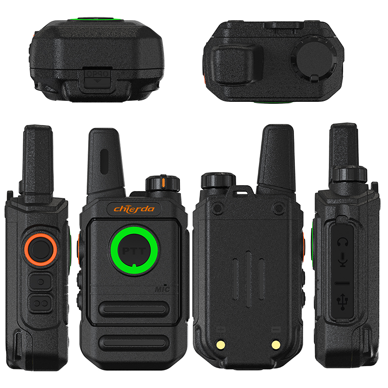 Chierda TC28 Dual PTT Portable Lightweight Rechargeable Two Way Radio