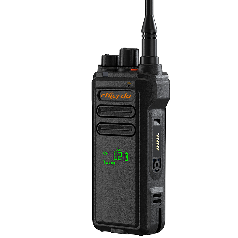 Chierda TC368plus AI Noise Reduction Waterproof Radio with Hidden Display