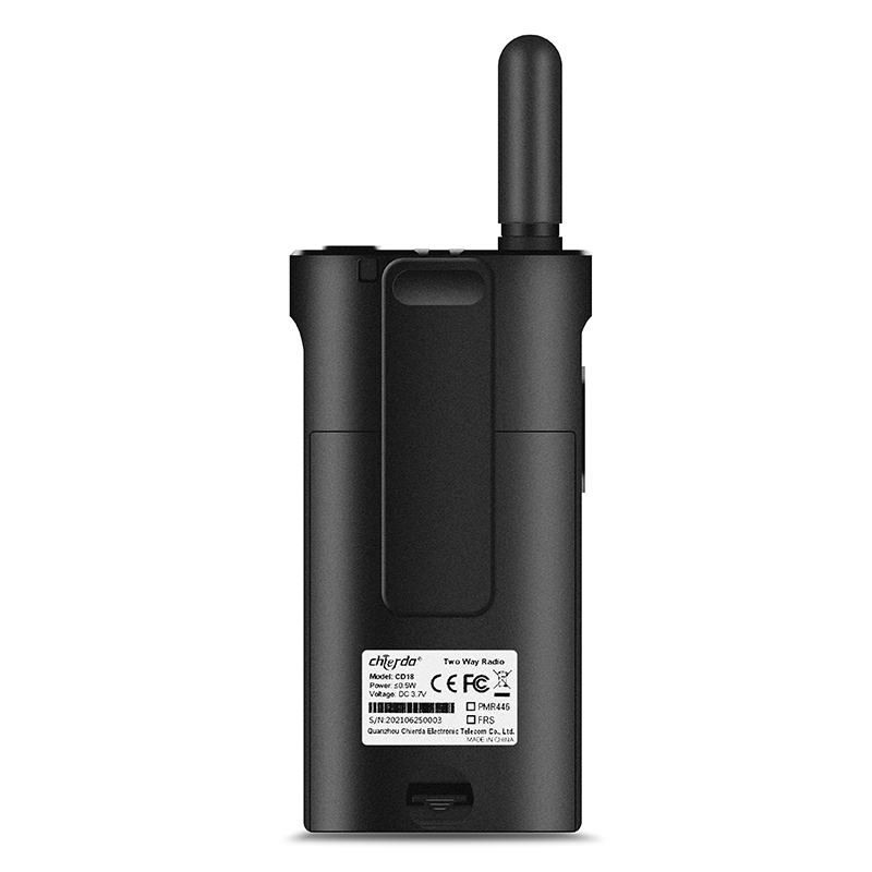 Chierda CD18P NOAA License-free FRS Portable Two Way Radio