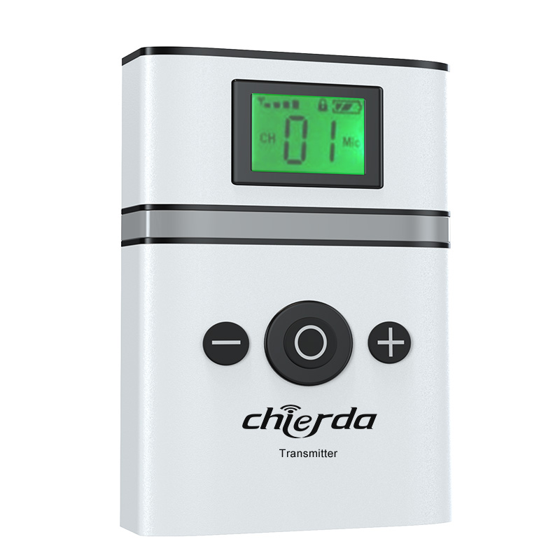 Chierda F60 2.4GHz Lightweight 150 Meters Wireless Tour Guide system