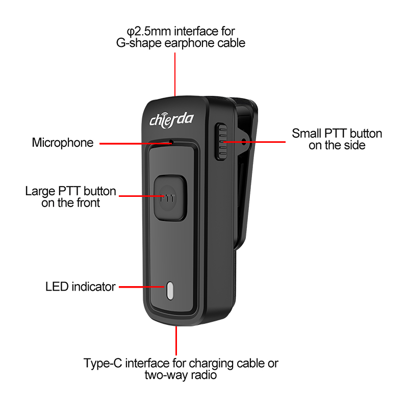 Chierda EN22 AI-based Noise Canceling Earphone