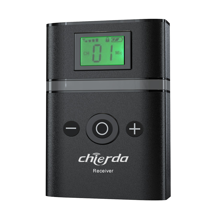 Chierda F60 2.4GHz Lightweight 150 Meters Wireless Tour Guide system