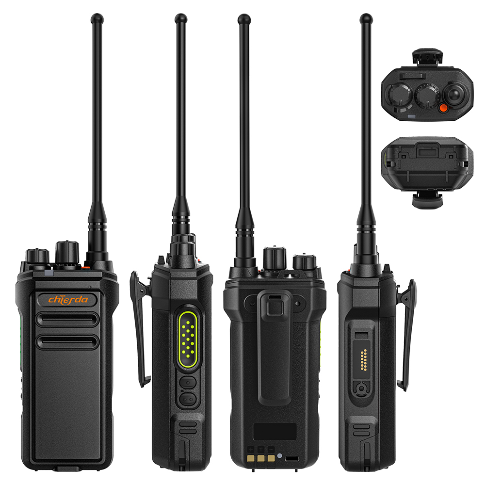 Chierda TC368 AI-based Noise Reduction IP67 Waterproof GMRS Two Way Radio