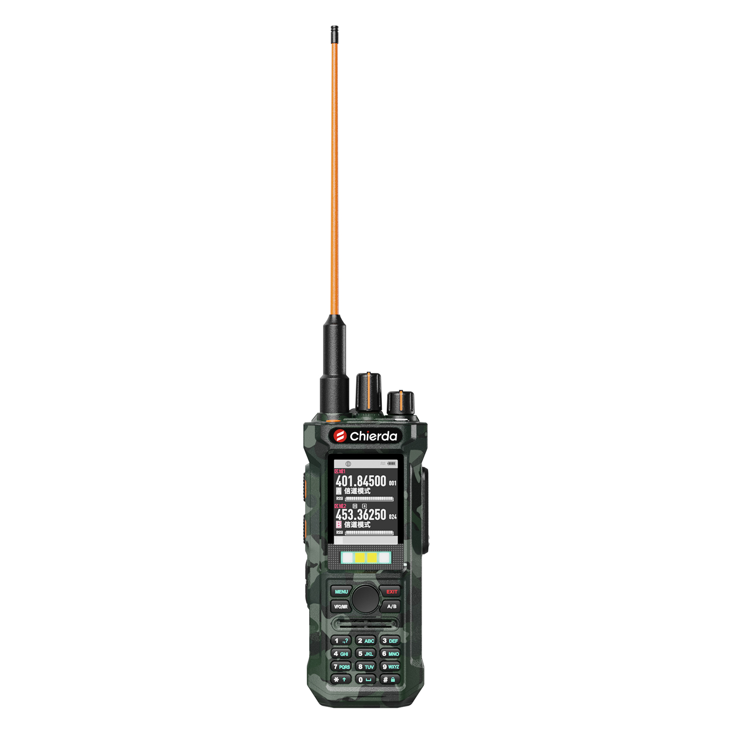 Chierda T6 Dual Band Ham Radio GPS APRS