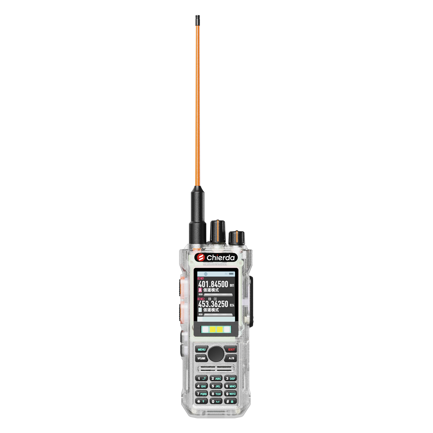 Chierda T6 Dual Band Ham Radio GPS APRS